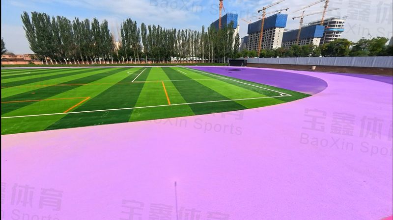 太原市誠(chéng)師實(shí)驗(yàn)學(xué)校體育場(chǎng)塑膠跑道項(xiàng)目